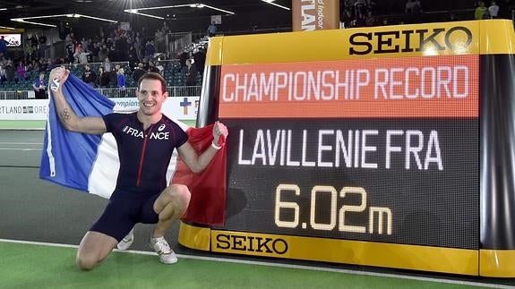 Nadie vuela tan alto como Lavillenie