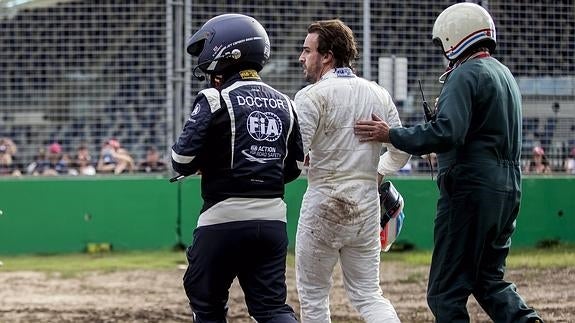 Jürgen Lindemann, médico de la FIA: «Alonso se salvó por poco»