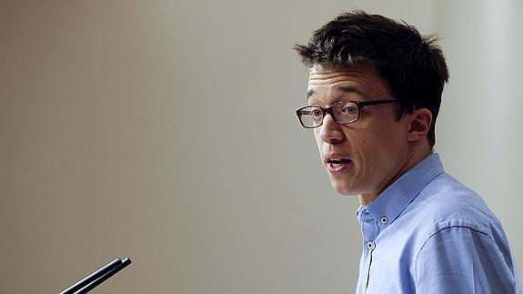 Errejón reta a que se lleve a los tribunales la financiación de Podemos