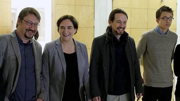 Colau apuesta por una alianza entre Podemos e Izquierda Unida