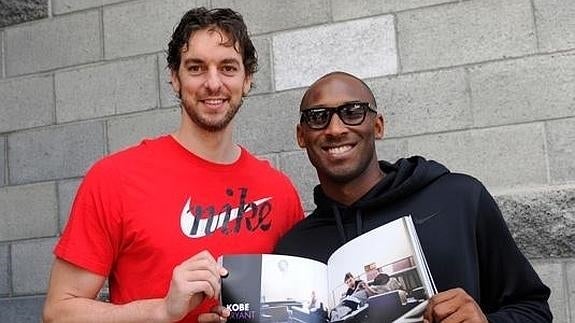 La carta de despedida de Pau Gasol a Kobe Bryant