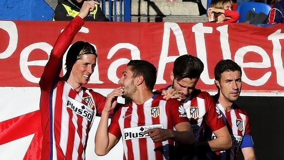 La sociedad 'Koke&Torres' brinda otra victoria colchonera