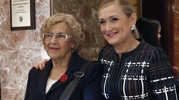 Cifuentes pide a Maestre una «rectificación pública« por llamarle «jefa de los que apaleaban»