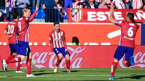 Basta con un minuto de Griezmann