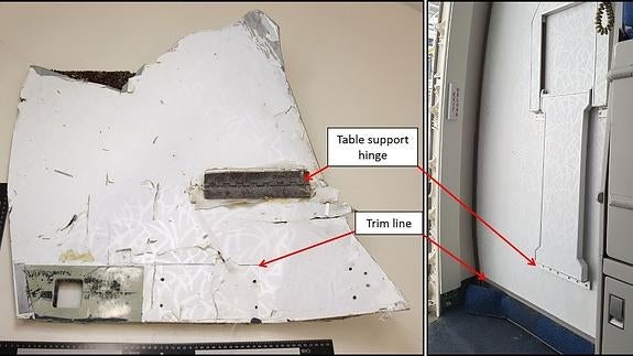 Los restos de Mozambique y Mauricio son «casi con toda seguridad» del MH370