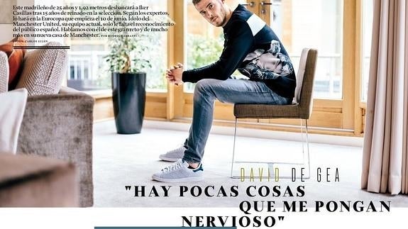 De Gea: «Estoy acostumbrado a una presión terrible, aprendes a disfrutar con ella»