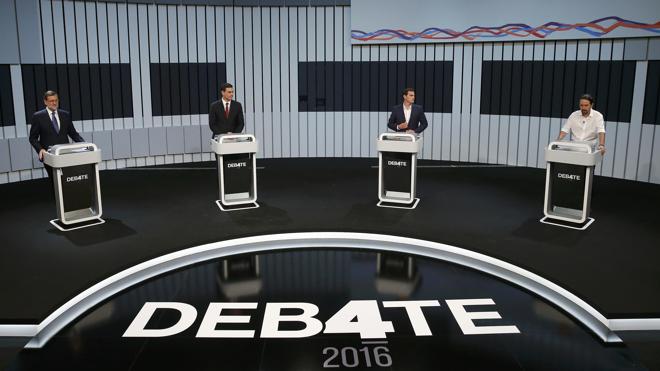 Los momentos más intensos del debate a cuatro en vídeo