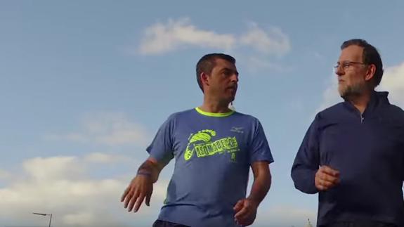 Rajoy llega a Canarias 'caminando rápido'