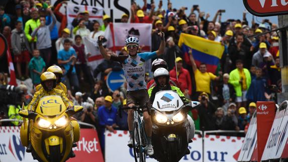 Froome, la lluvia y el día de las caídas