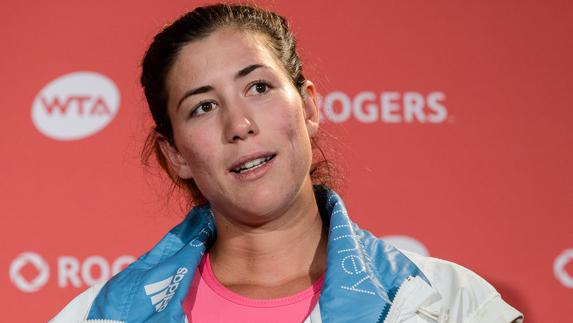 Garbiñe Muguruza se retira de Montreal por una dolencia gastrointestinal