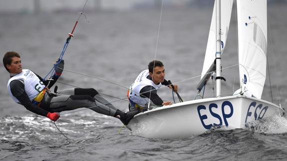 Xammar y Herp acaban decimosextos en la segunda regata