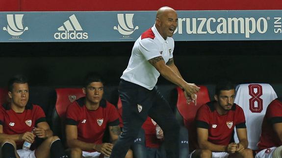 El Sevilla se reinventa con Sampaoli