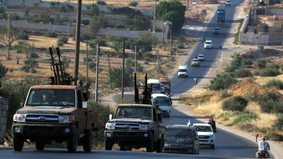 El régimen sirio se hace con el control de Daraya, bastión de los rebeldes