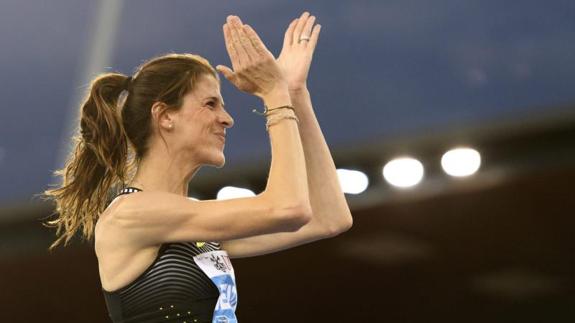 Ruth Beitia consigue su segundo diamante consecutivo