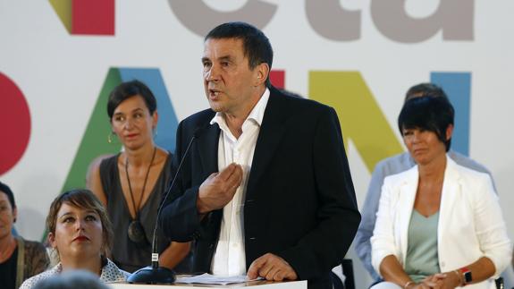 El juez rechaza el recurso de Otegi contra su exclusión electoral