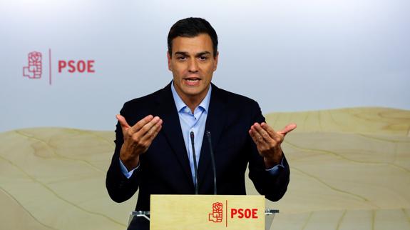 Sánchez defiende las primarias ante el debate interno: «El PSOE debe tener una única voz»