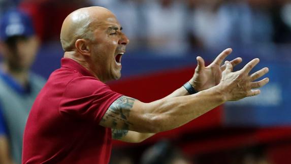 Sampaoli: «Regalamos un tiempo en el que estábamos bastante confundidos»