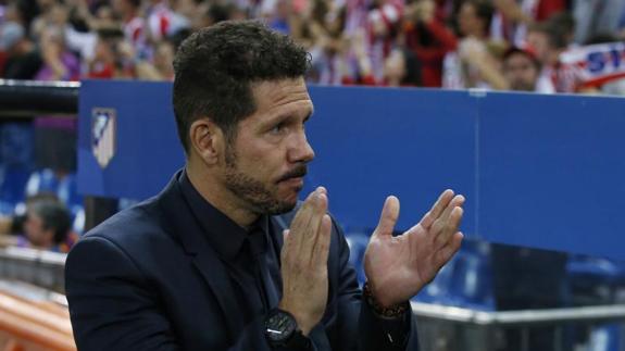 Simeone: «Fue una de las mejores actuaciones desde que estoy en el Atlético»