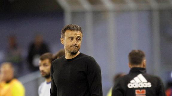 Luis Enrique: «El portero del Barça tiene que arriesgar»