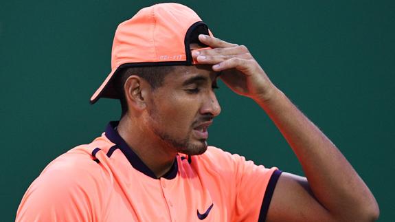 Kyrgios, multado con sólo 15.000 euros por dejarse ganar