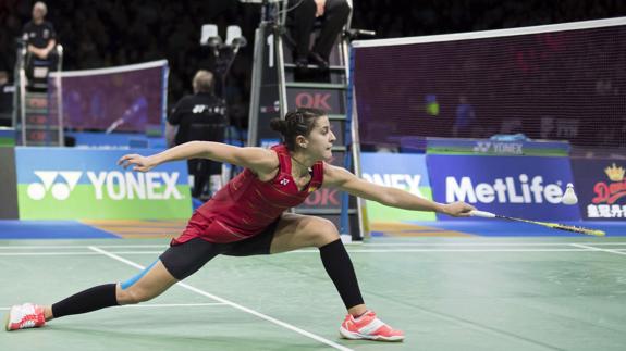 Carolina Marín, baja por lesión en el Abierto de Francia