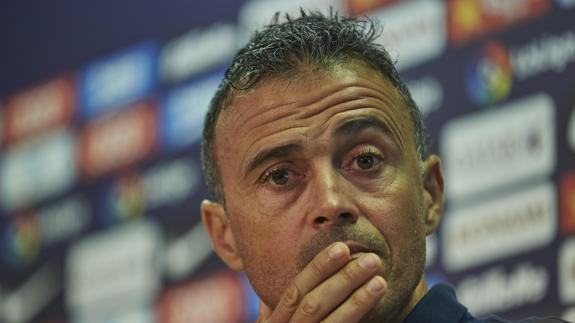 Luis Enrique: «¿Mestalla? Jugamos al fútbol, no a dar patadas ni a lesionar jugadores»