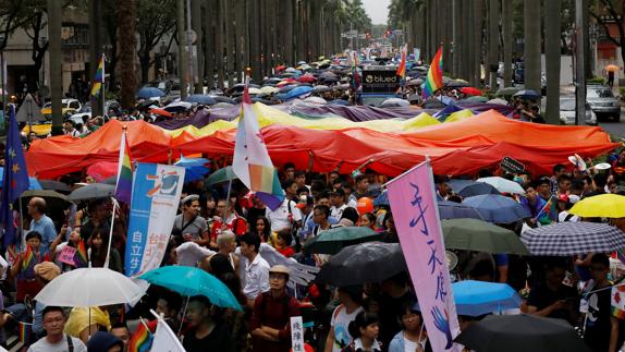 Taipei, capital del orgullo LGBT