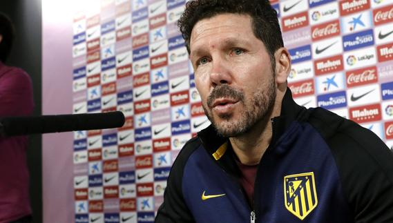 Simeone: «La Real está creciendo y nos va a pedir la máxima exigencia»