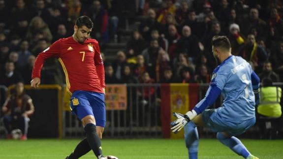 Morata, más ruido que nueces