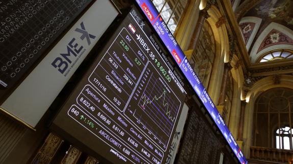 El Ibex-35 continúa su zigzag: hoy toca subir un 0,34%, pero no sale de los 8.600