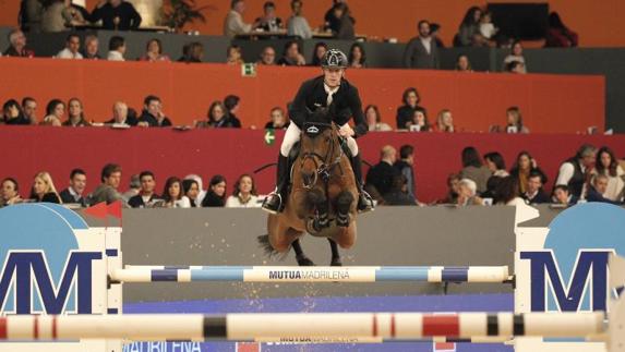 El alemán Markus Ehning, ganador de la Copa del Mundo de Madrid