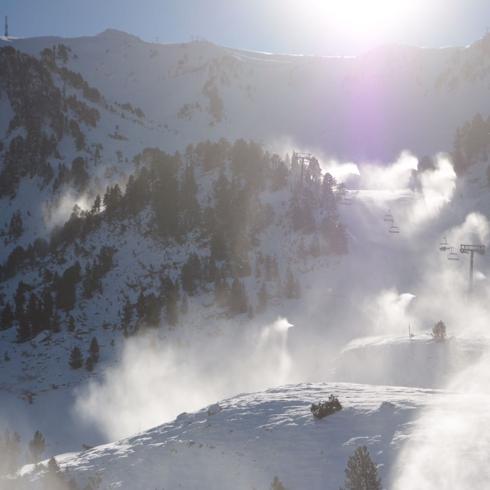 El puente perfecto de Baqueira