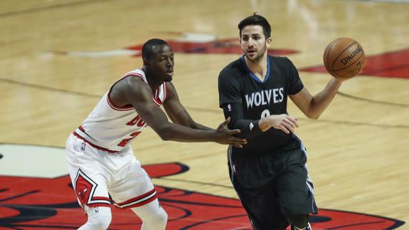 Serge Ibaka y Ricky Rubio brillan en el triunfo de sus equipos