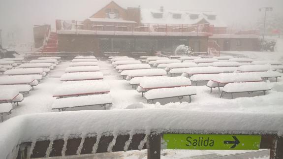 Teruel vuelve cargado de nieve