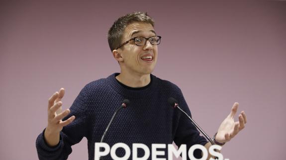 Errejón lamenta el relevo de José Manuel López: «Este no es el camino»