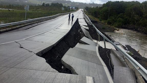 Chile levanta la alerta de tsunami tras un terremoto de 7,6 grados