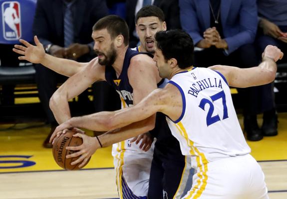 Marc protagoniza la remontada de los Grizzlies ante los Warriors