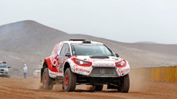 El primer coche eléctrico en acabar el Dakar