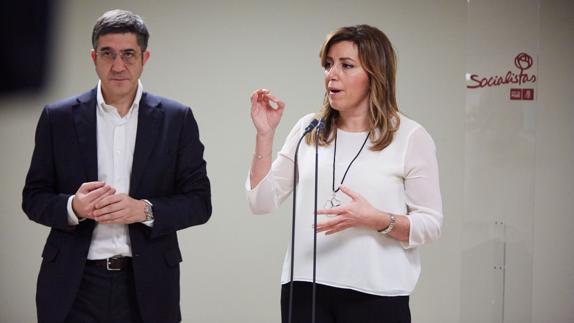 La candidatura de Patxi López eleva la presión sobre Susana Díaz para presentarse