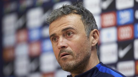 Luis Enrique: «En todos mis jugadores veo el mismo afán de hacer historia»