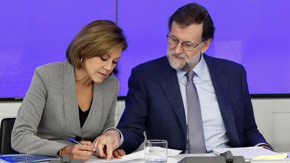 Rajoy no descarta recuperar la figura del coordinador general en el PP