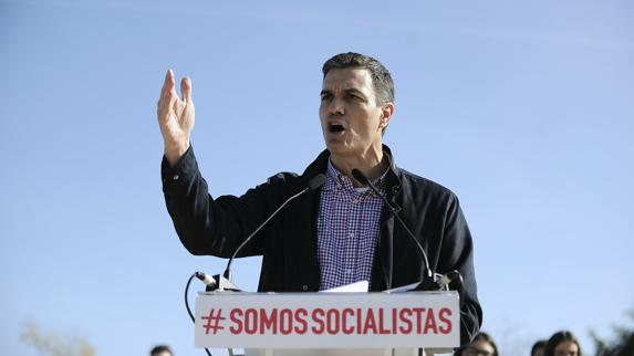 Pedro Sánchez se apoyará en las plataformas de críticos y militantes en su carrera