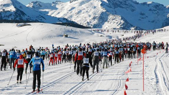 La 'Marxa' más multitudinaria de la nieve