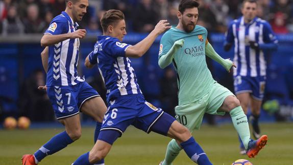 El Barça devuelve el 'break' al Alavés