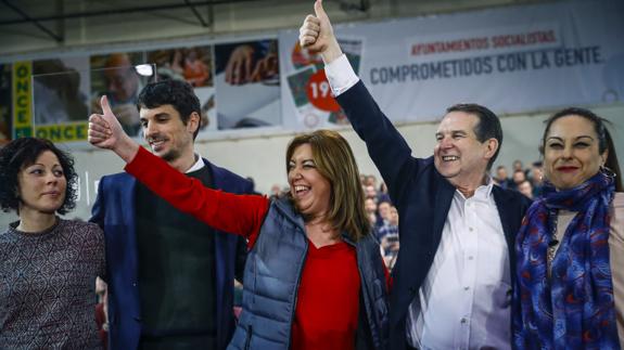 Susana Díaz: «Tengo fuerzas e ilusión, tengo ganas y estoy animada»