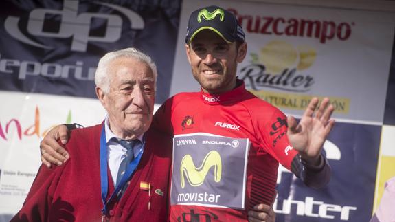 Valverde recupera el liderato de la Vuelta a Andalucía