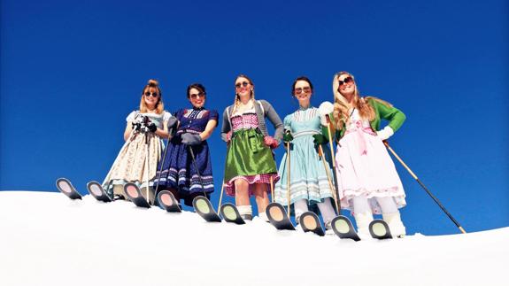 La fiesta tirolesa más grande de la nieve