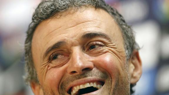 Luis Enrique pasa de estar «pletórico» a sentirse «aliviado»