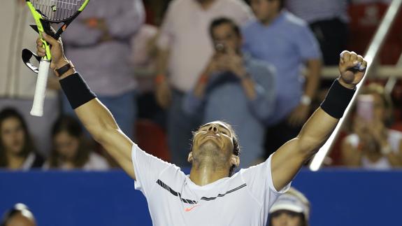 Nadal pisa el acelerador en Acapulco, arrolla a Cilic y se mete en la final