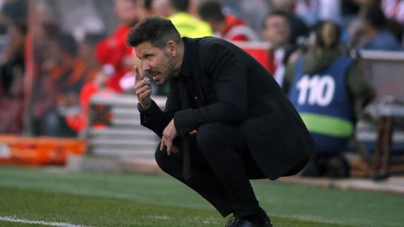 Simeone: «Cuando han aparecido los goles, el partido se ha puesto de cara»